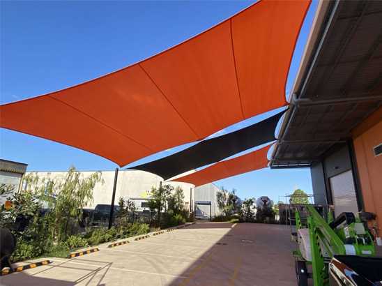 Businesses Boost Success with Shade Sails
