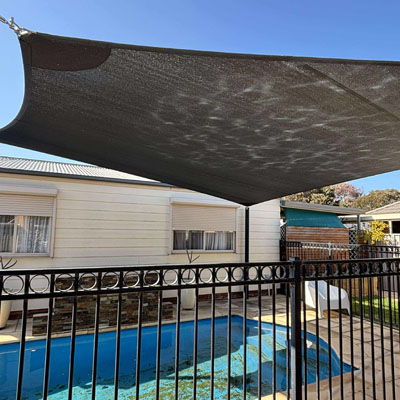 Shade Sails Cut Heat and Energy Costs Effectively
